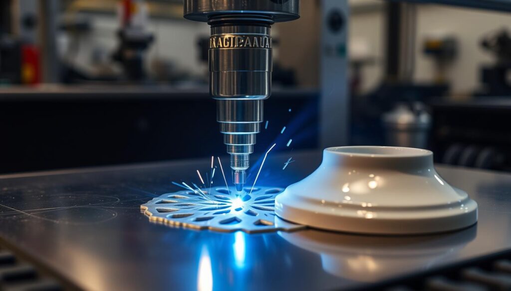 Laserzuschnitt von Metallen und Keramik